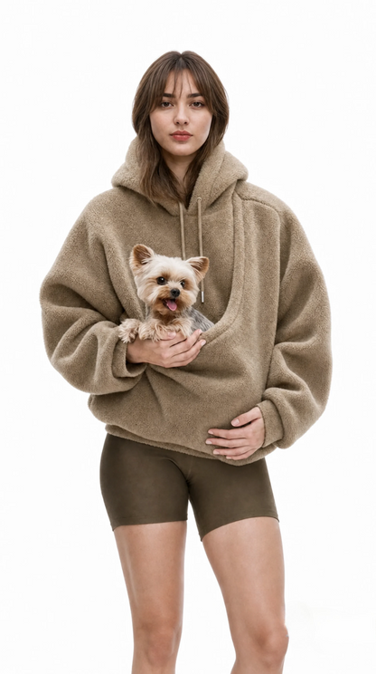 PocketPaws - Sudadera con bolsillo para mascota