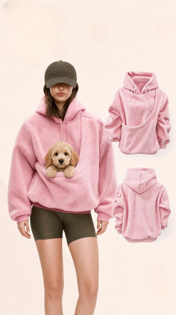 PocketPaws - Sudadera con bolsillo para mascota